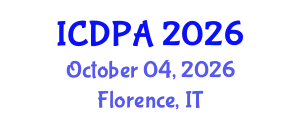 International Conference on Developmental Psychology and Adolescence (ICDPA) October 04, 2026 - Florence, Italy