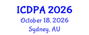 International Conference on Developmental Psychology and Adolescence (ICDPA) October 18, 2026 - Sydney, Australia
