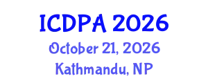 International Conference on Developmental Psychology and Adolescence (ICDPA) October 21, 2026 - Kathmandu, Nepal