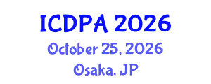 International Conference on Developmental Psychology and Adolescence (ICDPA) October 25, 2026 - Osaka, Japan