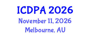 International Conference on Developmental Psychology and Adolescence (ICDPA) November 11, 2026 - Melbourne, Australia