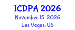 International Conference on Developmental Psychology and Adolescence (ICDPA) November 15, 2026 - Las Vegas, United States