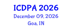 International Conference on Developmental Psychology and Adolescence (ICDPA) December 09, 2026 - Goa, India