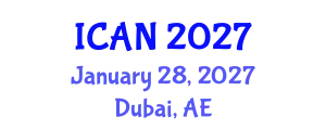 International Conference on Animal Nutrition (ICAN) January 28, 2027 - Dubai, United Arab Emirates