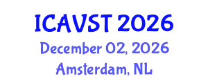 International Conference on Advanced Veterinary Science and Technology (ICAVST) December 02, 2026 - Amsterdam, Netherlands