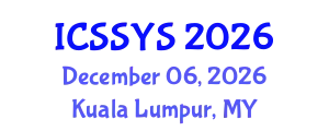 International Conference on Sport Science and Youth Sport (ICSSYS) December 06, 2026 - Kuala Lumpur, Malaysia