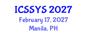 International Conference on Sport Science and Youth Sport (ICSSYS) February 17, 2027 - Manila, Philippines