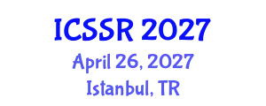 International Conference on Sport Science and Research (ICSSR) April 26, 2027 - Istanbul, Turkey