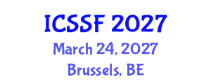 International Conference on Sport Science and Football (ICSSF) March 24, 2027 - Brussels, Belgium