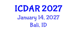 International Conference on Document Analysis and Recognition (ICDAR) January 14, 2027 - Bali, Indonesia