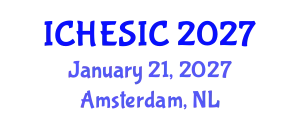 International Conference on Higher Education Strategy and Institutional Cooperation (ICHESIC) January 21, 2027 - Amsterdam, Netherlands