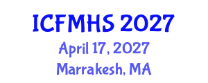 International Conference on Fluid Mechanics and Hydraulic Systems (ICFMHS) April 17, 2027 - Marrakesh, Morocco