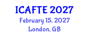 International Conference on Applications of Fluids and Thermodynamics Engineering (ICAFTE) February 15, 2027 - London, United Kingdom