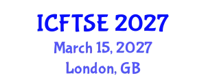 International Conference on Flow Technology, Science and Engineering (ICFTSE) March 15, 2027 - London, United Kingdom