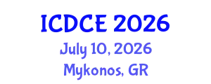 International Conference on Developing Countries and Economics (ICDCE) July 10, 2026 - Mykonos, Greece