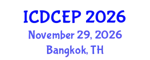 International Conference on Developing Countries and Economic Problems (ICDCEP) November 29, 2026 - Bangkok, Thailand