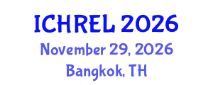 International Conference on Human Rights and Education Law (ICHREL) November 29, 2026 - Bangkok, Thailand
