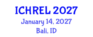 International Conference on Human Rights and Education Law (ICHREL) January 14, 2027 - Bali, Indonesia