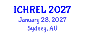 International Conference on Human Rights and Education Law (ICHREL) January 28, 2027 - Sydney, Australia