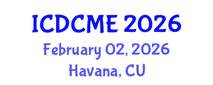 International Conference on Developing Countries and Mining Engineering (ICDCME) February 02, 2026 - Havana, Cuba