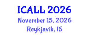 International Conference on Arabic Language and Linguistics (ICALL) November 15, 2026 - Reykjavik, Iceland