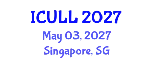 International Conference on Urdu Language and Linguistics (ICULL) May 03, 2027 - Singapore, Singapore