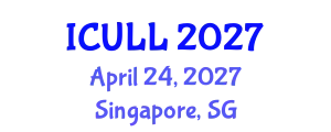 International Conference on Urdu Language and Linguistics (ICULL) April 24, 2027 - Singapore, Singapore