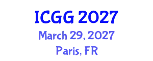 International Conference on Geology and Geochemistry (ICGG) March 29, 2027 - Paris, France