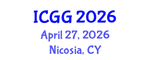 International Conference on Geology and Geochemistry (ICGG) April 27, 2026 - Nicosia, Cyprus