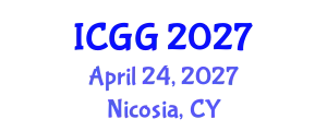 International Conference on Geology and Geochemistry (ICGG) April 24, 2027 - Nicosia, Cyprus