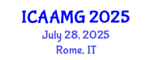 International Conference on Academic Art, Museums and Galleries (ICAAMG) July 28, 2025 - Rome, Italy