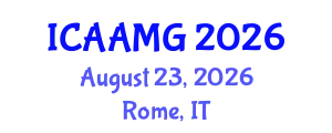 International Conference on Academic Art, Museums and Galleries (ICAAMG) August 23, 2026 - Rome, Italy