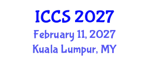 International Conference on Cancer Science (ICCS) February 11, 2027 - Kuala Lumpur, Malaysia