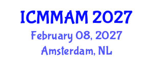 International Conference on Modern Medicine and Alternative Medicine (ICMMAM) February 08, 2027 - Amsterdam, Netherlands