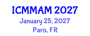International Conference on Modern Medicine and Alternative Medicine (ICMMAM) January 25, 2027 - Paris, France