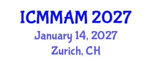 International Conference on Modern Medicine and Alternative Medicine (ICMMAM) January 14, 2027 - Zurich, Switzerland