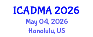 International Conference on Architectural Design and Modern Architecture (ICADMA) May 04, 2026 - Honolulu, United States