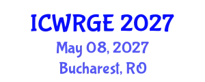 International Conference on Water Resources and Geotechnical Engineering (ICWRGE) May 08, 2027 - Bucharest, Romania