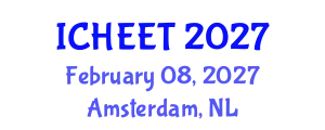 International Conference on Higher Education and Educational Technology (ICHEET) February 08, 2027 - Amsterdam, Netherlands