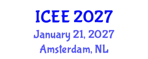 International Conference on Applied Electrical Engineering (ICEE) January 21, 2027 - Amsterdam, Netherlands