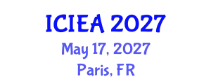 International Conference on Industrial Engineering and Automation (ICIEA) May 17, 2027 - Paris, France
