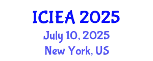 International Conference on Industrial Engineering and Automation (ICIEA) July 10, 2025 - New York, United States