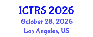 International Conference on Theology and Religious Studies (ICTRS) October 28, 2026 - Los Angeles, United States