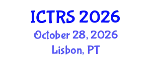 International Conference on Theology and Religious Studies (ICTRS) October 28, 2026 - Lisbon, Portugal