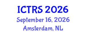International Conference on Theology and Religious Studies (ICTRS) September 16, 2026 - Amsterdam, Netherlands