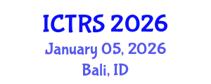 International Conference on Theology and Religious Studies (ICTRS) January 05, 2026 - Bali, Indonesia