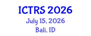 International Conference on Theology and Religious Studies (ICTRS) July 15, 2026 - Bali, Indonesia