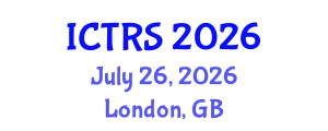 International Conference on Theology and Religious Studies (ICTRS) July 26, 2026 - London, United Kingdom