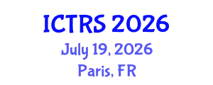International Conference on Theology and Religious Studies (ICTRS) July 19, 2026 - Paris, France