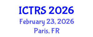 International Conference on Theology and Religious Studies (ICTRS) February 23, 2026 - Paris, France